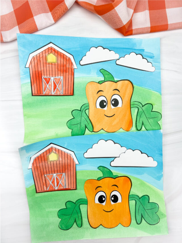 Spookley The Square Pumpkin Art Project [Free Printable] Story