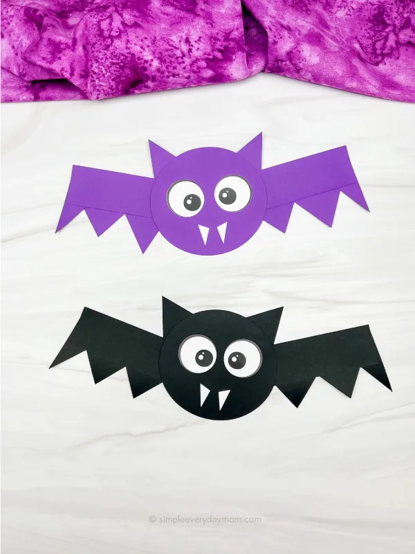 2 bat shape crafts