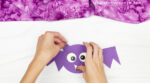 Bat Shape Craft For Kids With Free Printable Template