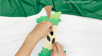 Apple Core Craft For Kids [Free Template]