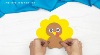Popcorn Turkey Disguise Craft For Kids [Free Template]