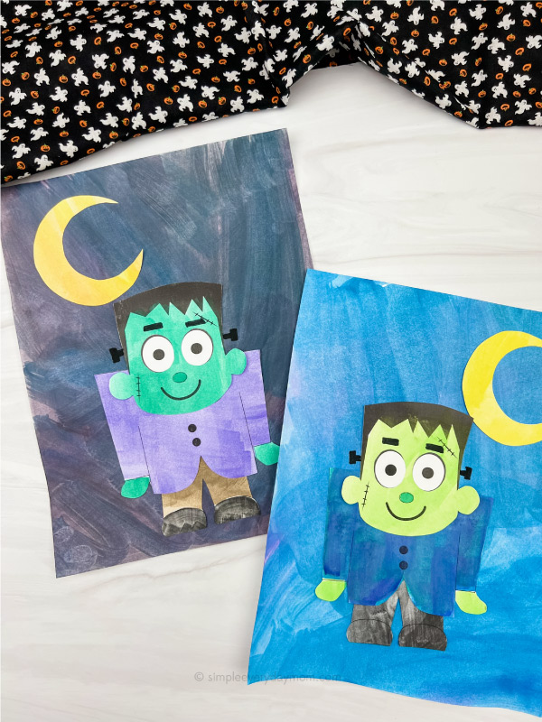 two Frankenstein art projects