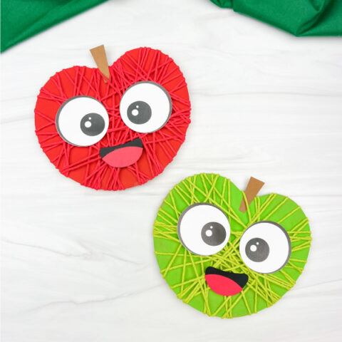 2 yarn apple crafts