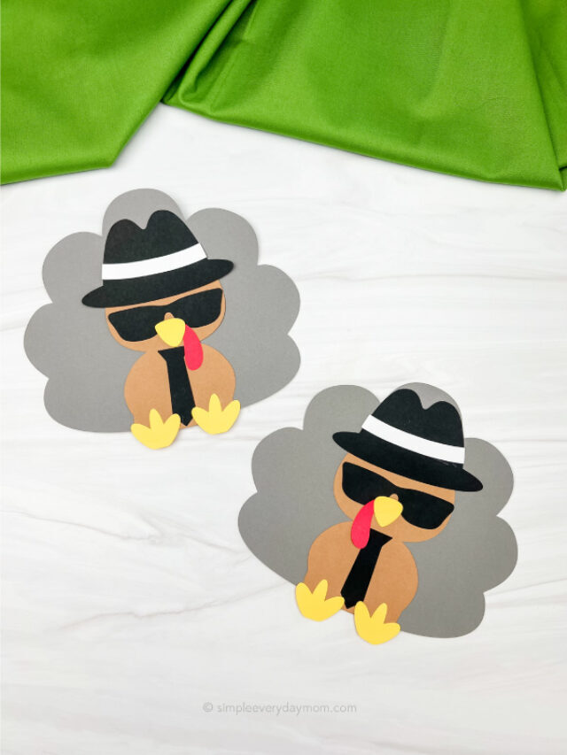Spy Turkey Disguise Craft For Kids [Free Template] Story (Copy)