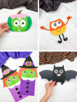 Handprint Vampire Craft For Kids [Free Template]