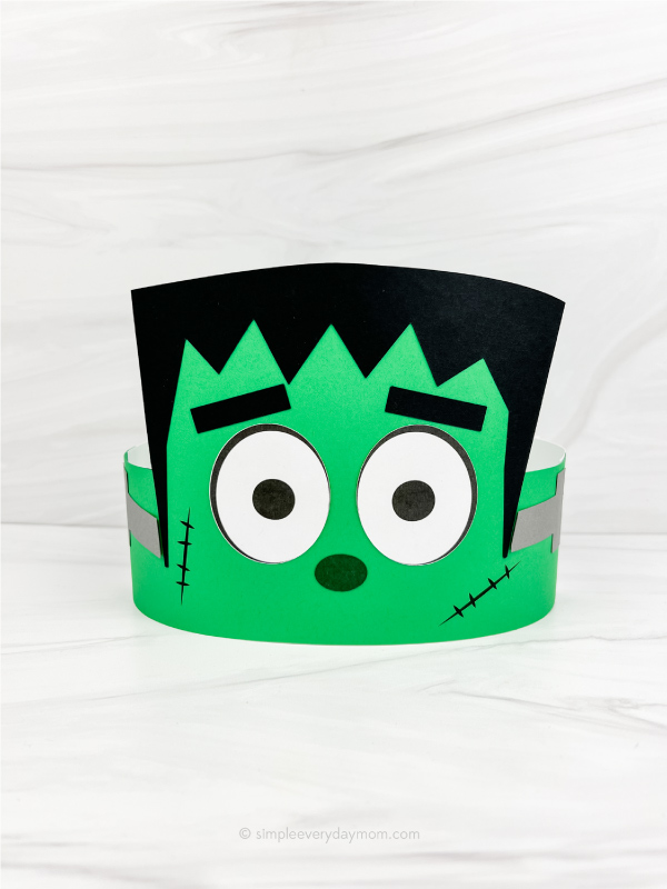 Frankenstein headband craft