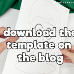 hand holding handprint pilgrim craft template