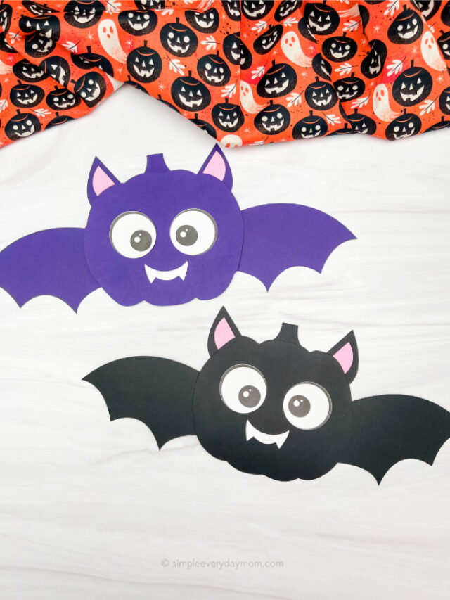 2 bat pumpkin crafts
