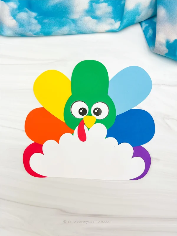rainbow disguise a turkey craft