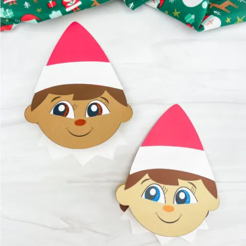 two elf on the shelf paper craft