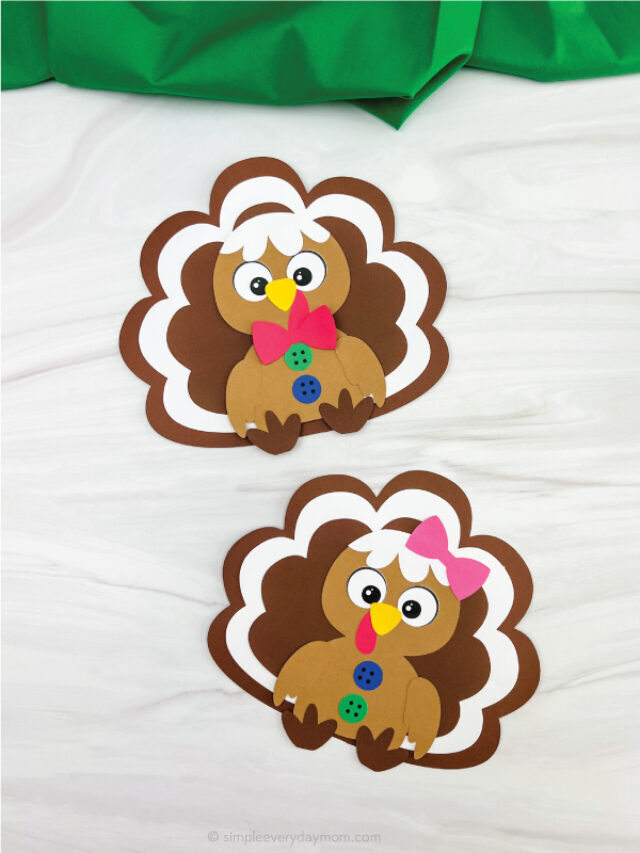 Gingerbread Man Turkey Disguise Craft For Kids [Free Template] Story