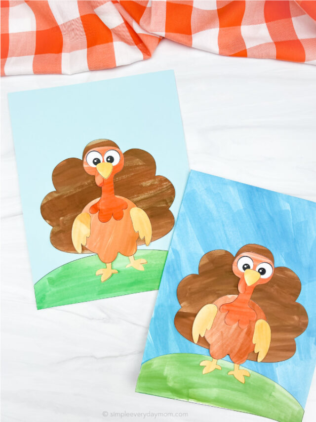 Turkey Art Project For Kids [Free Printable] Story
