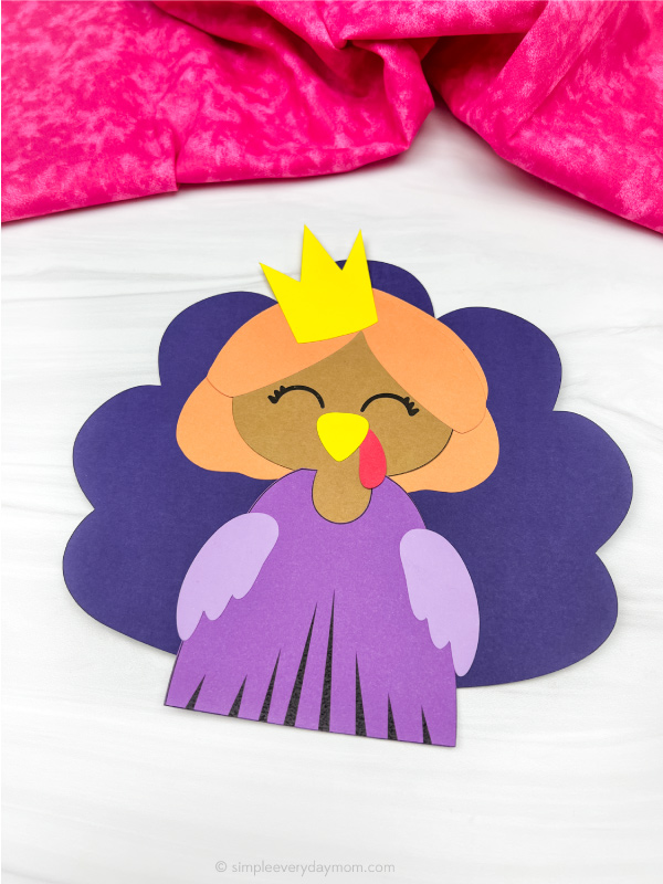 princess turkey disguise craft