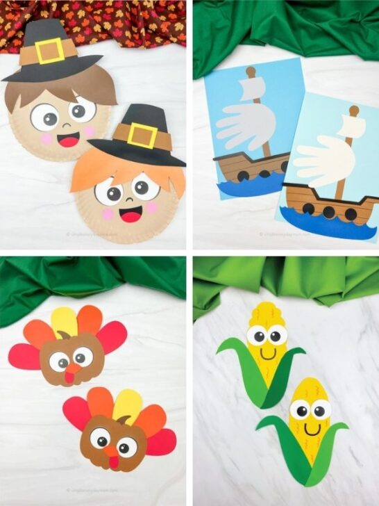 Turkey Art Project For Kids [Free Printable]
