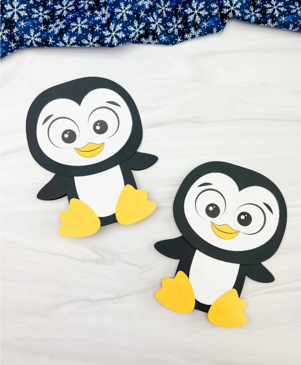 2 penguin card crafts