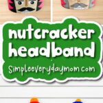 Nutcracker headband craft finished banner image
