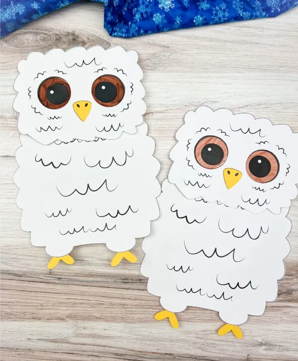 2 owl baby puppet crafts