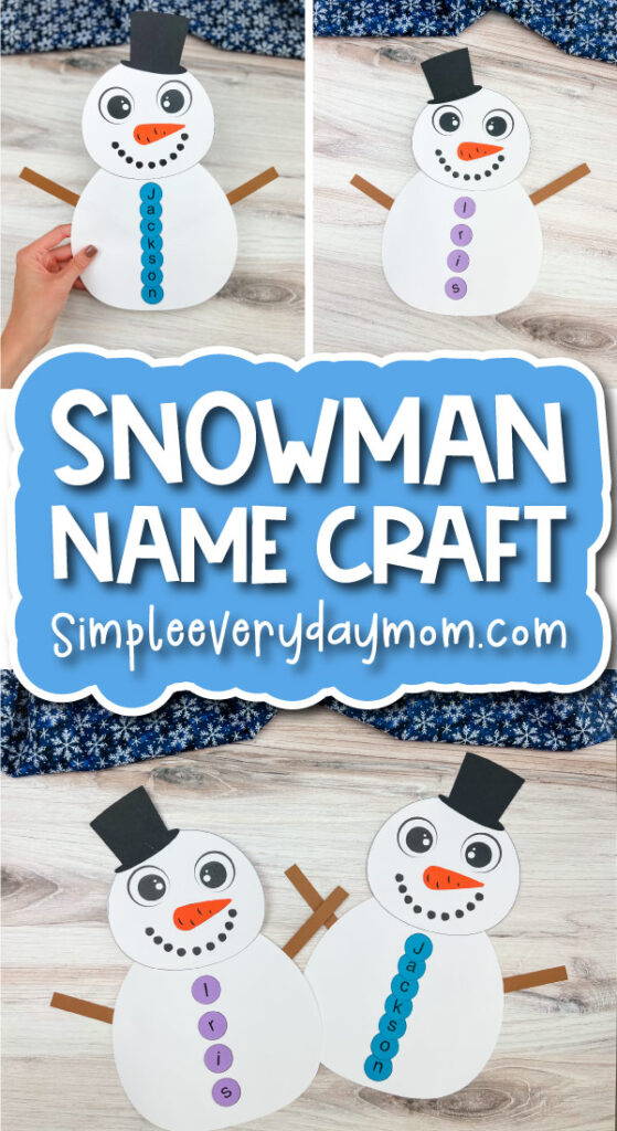 snowman name craft finished crafts cover banner image