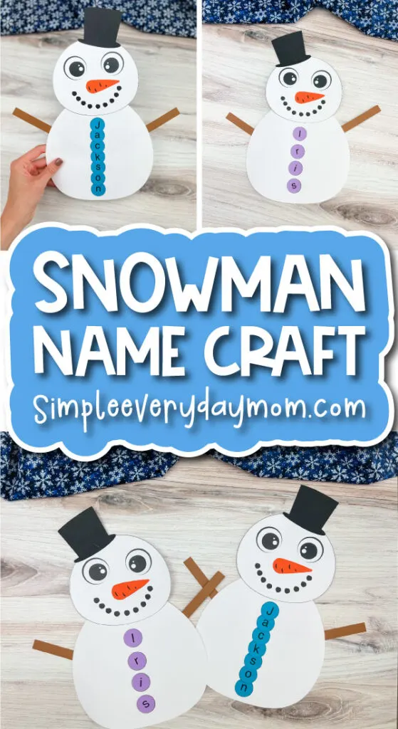 snowman name craft finished crafts cover banner image