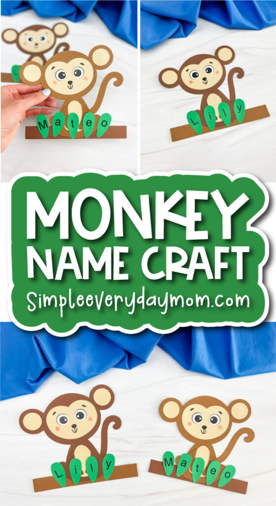 finished Monkey name craft banner image