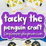Tacky the penguin craft finished banner image