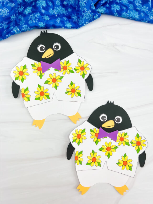 Tacky The Penguin Inspired Craft For Kids [Free Template] Story