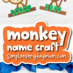 finished Monkey name craft banner image