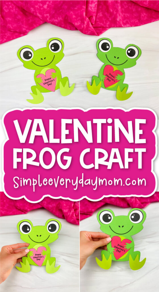 Frog valentine craft ideas image collage banner