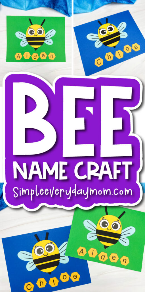 bee name craft cover image