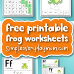 Frog worksheets cover image