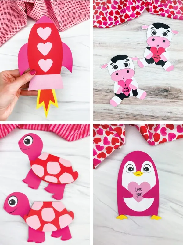 valentine craft ideas image collage