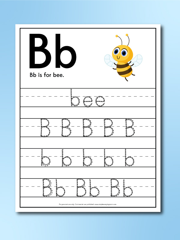 bee letter trace