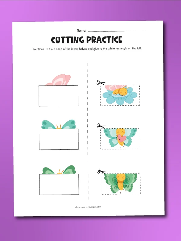 butterfly cutting practice match