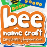 bee name craft cover image