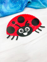 Paper Plate Ladybug Craft For Kids [Free Template]