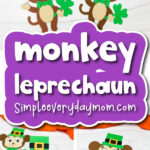 Leprechaun monkey craft finished cover image
