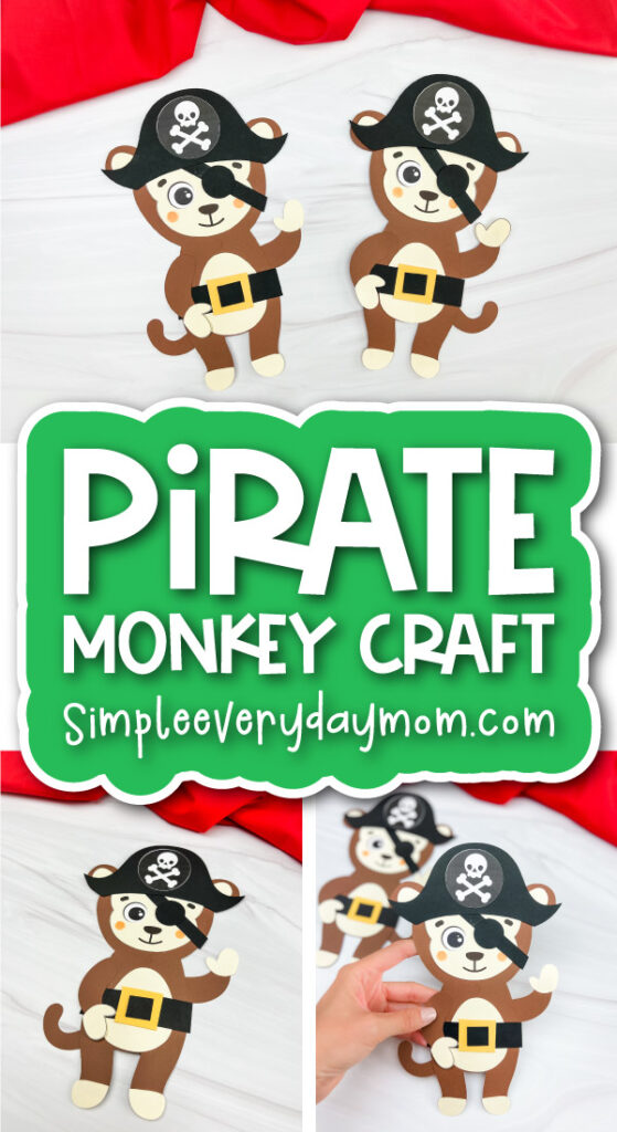 Pirate monkey craft cover image