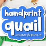 Handprint quail craft cover image