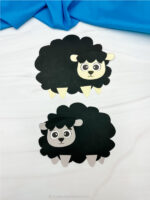 Baa Baa Black Sheep Craft For Kids [Free Template]