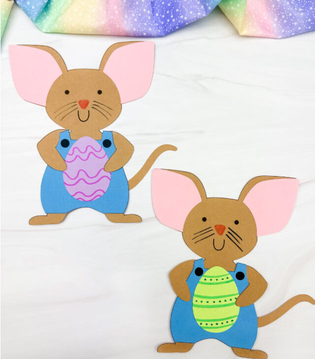 happy easter mouse finished example two side by side