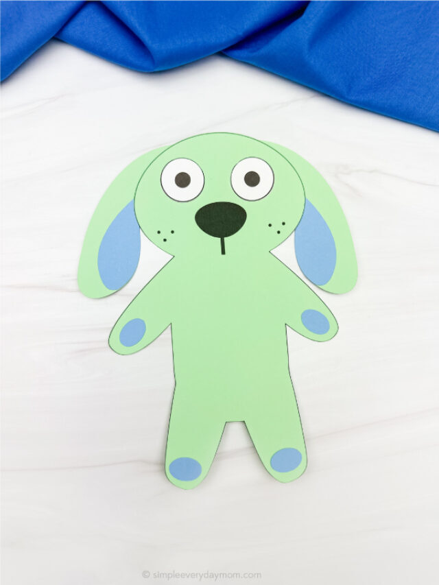 Knuffle Bunny Book Craft For Kids (Free Template) Story