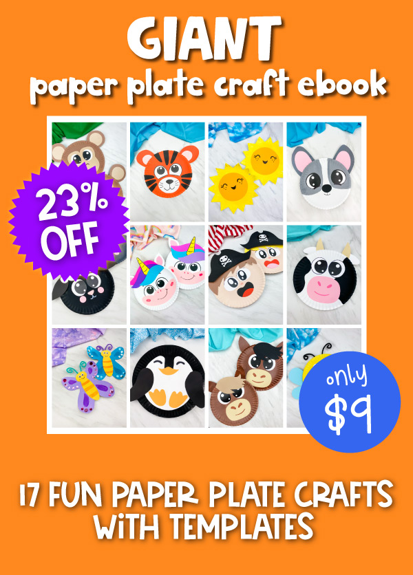 paper plate craft ebook special offer image