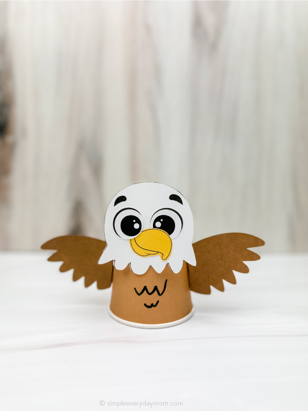 solo eagle paper cup craft