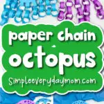 paper chain octopus craft for kids cover image