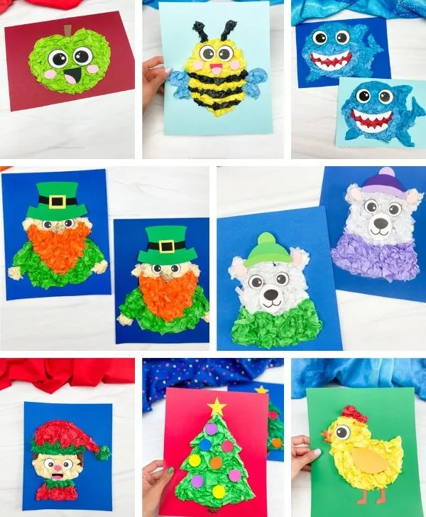 Tissue paper crafts featured image