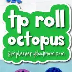 Octopus toilet paper roll craft craft cover image
