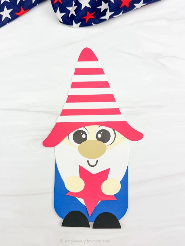 single example of patriotic gnome craft