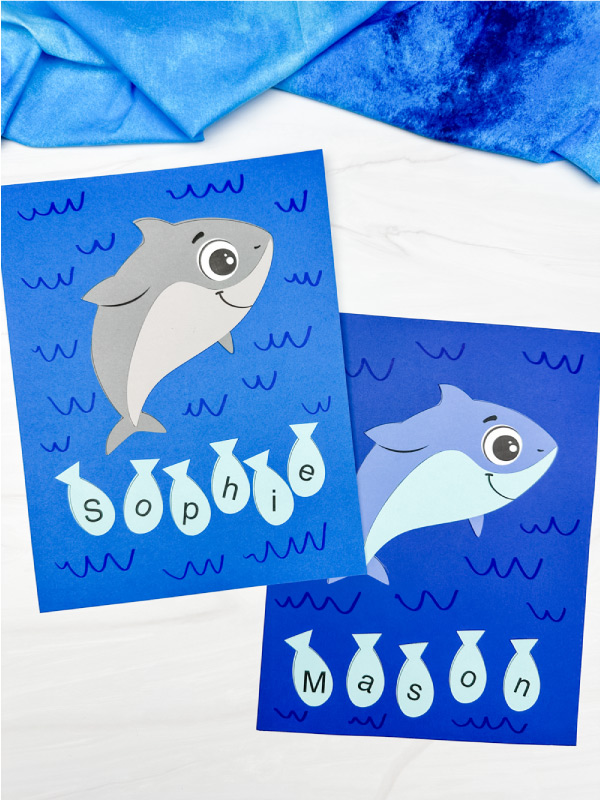 two examples of shark name craft