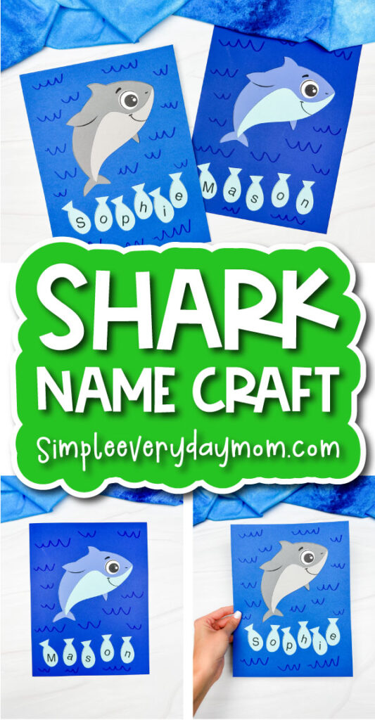 shark name craft cover image