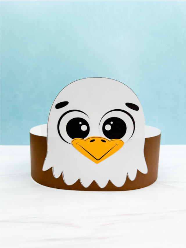 single example of eagle headband craft